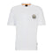 CAMISETA BLANCA TEGLITCH LOGO BOSS